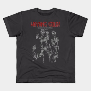 Wayang Golek - Creepy Halloween Theme Kids T-Shirt